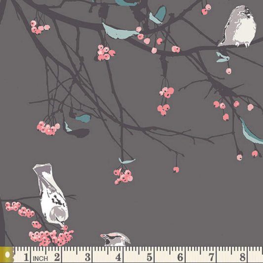 Bird Songs Moon Blithe Katarina Roccella AGF Art Gallery Fabric 100% Quilters Cotton Fabric Fetish