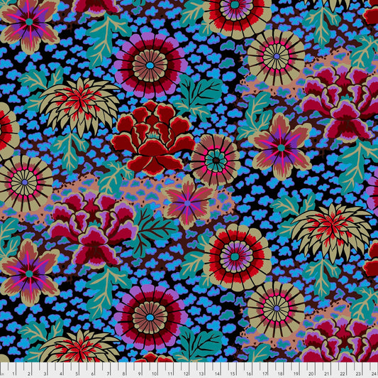 Dream Dark Kaffe Fassett Collective Classics Collection FreeSpirit Fabric PWGP148 100% Quilters Cotton OOP Fabric Fetish