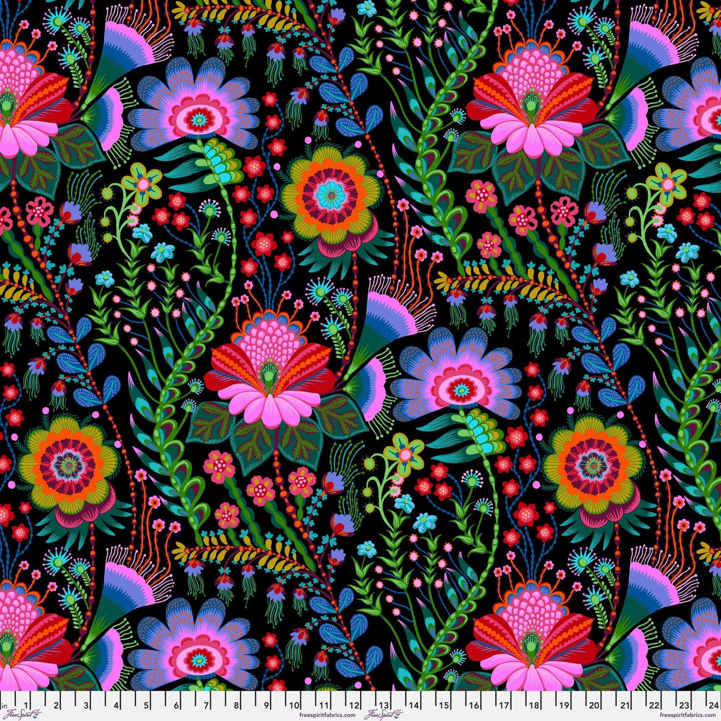 Sunseekers Night Brave Anna Maria Horner 100% Quilters Cotton Fabric Fetish