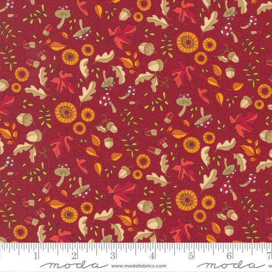 Little Fall Fling Cinnamon Forest Frolic Robin Pickens Moda Quilters Cotton Fabric Fetish