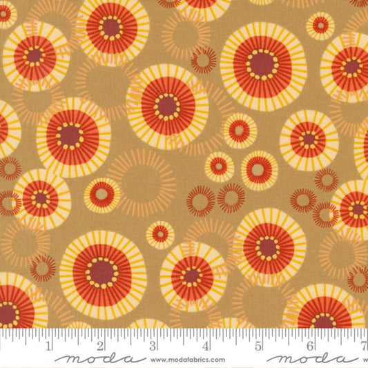 Forest Frolic Caramel Forest Frolic Robin Pickens Moda Quilters Cotton Fabric Fetish