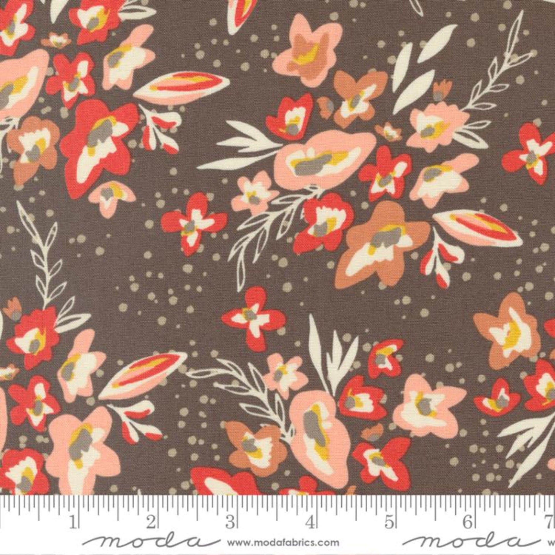 Spray and Sprig Mud Pie Dawn On The Prairie Fancy That Design House Moda Quilters Cotton Fabric Fetish