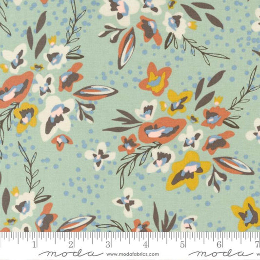 Spray and Sprig Rainy Mist Dawn On The Prairie Fancy That Design House Moda Quilters Cotton Fabric Fetish