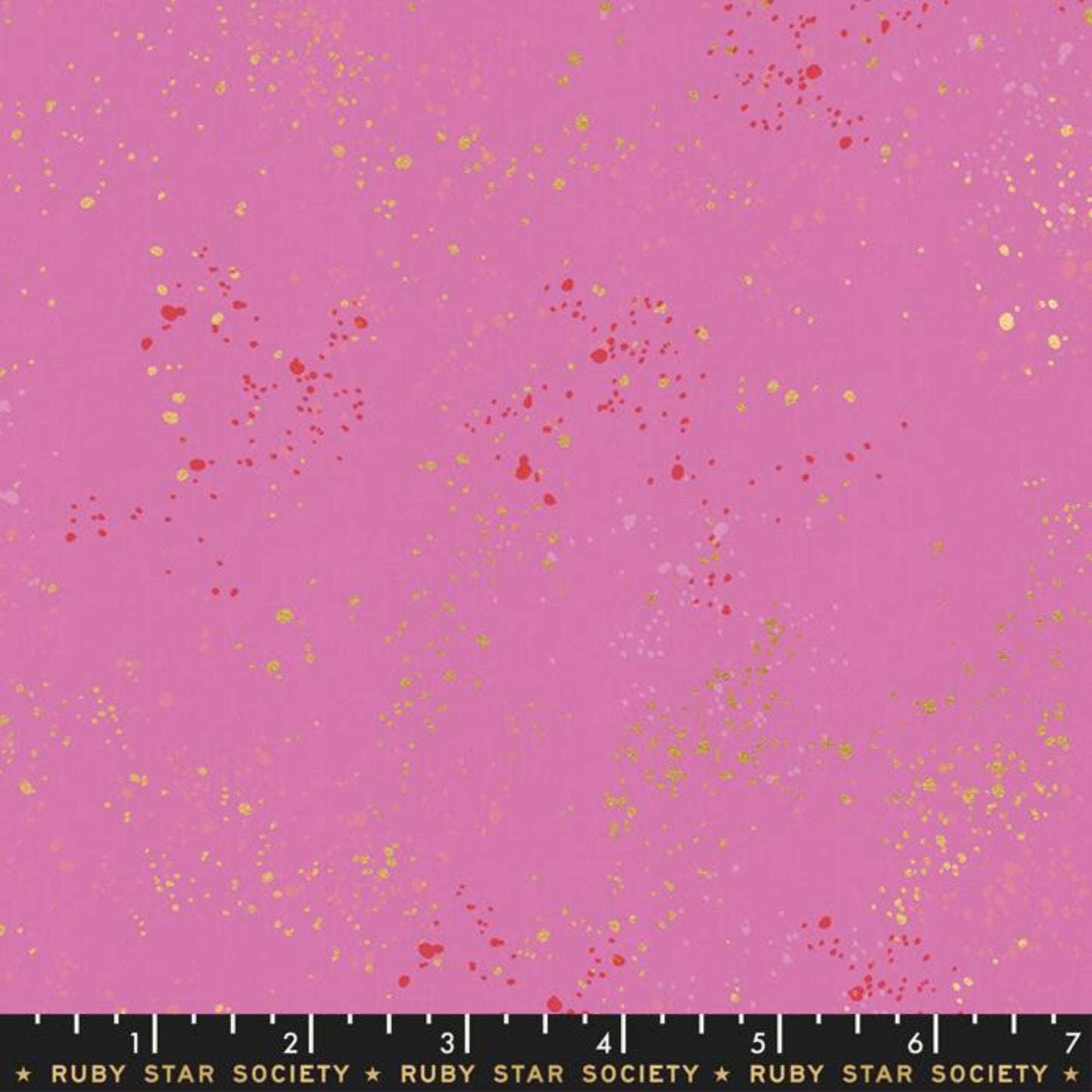Speckled Daisy Gold METALLIC Rashida Coleman Hale Ruby Star Society Fabric Moda 100% Quilters Cotton RS5027 63M Fabric Fetish