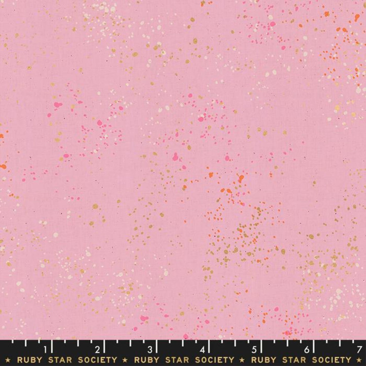 Speckled Peony Gold METALLIC Rashida Coleman Hale Ruby Star Society Fabric Moda 100% Quilters Cotton RS5027 67M Fabric Fetish