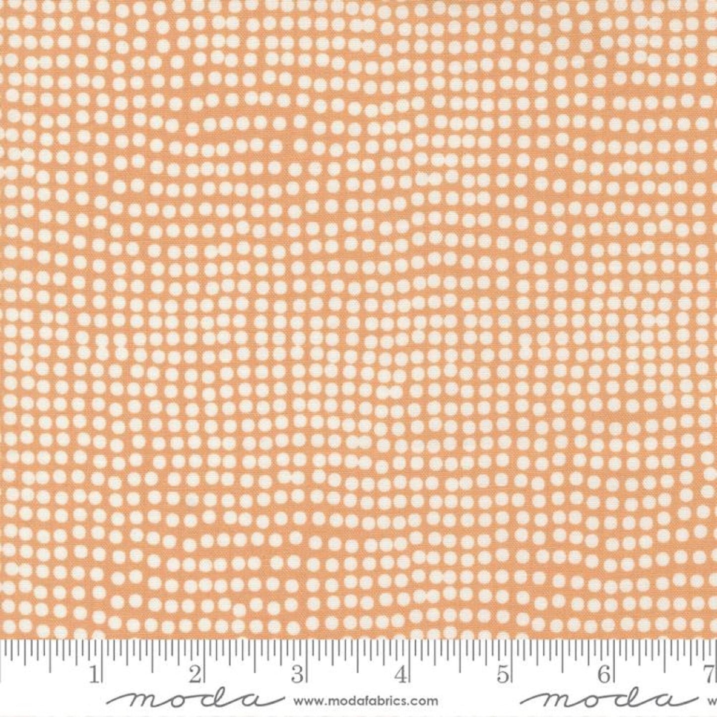 Dots Peachy Frisky Zen Chic Moda Fabric 100% Cotton Quilting Fabric Yardage 1774 20 Fabric Fetish