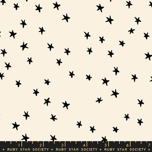 Starry Natural Starry Alexia Abegg Ruby Star Society Fabric Moda 100% Quilters Cotton RS4109 35 Fabric Fetish