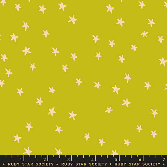 Starry Pistachio Starry Alexia Abegg Ruby Star Society Fabric Moda 100% Quilters Cotton RS4109 37 Fabric Fetish