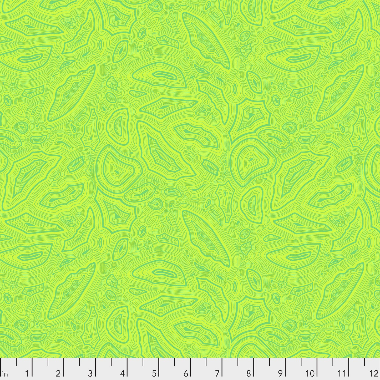 Mineral Peridot True Colors and Linework Tula Pink 100% Quilters Cotton Fabric Fetish