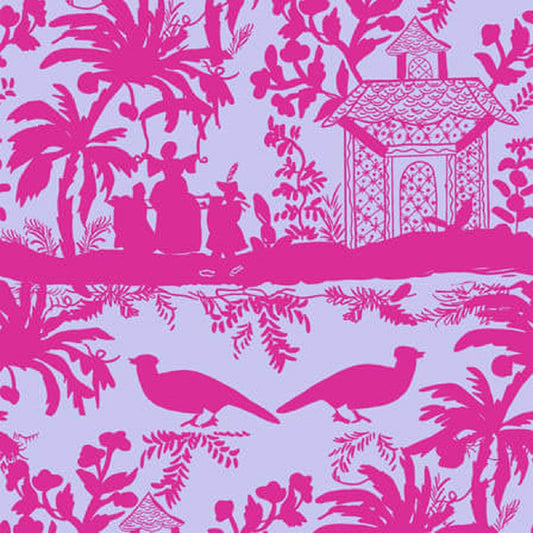Rosanne Magenta Lovely Day Jennifer Paganelli 100% Quilters Cotton Fabric Fetish