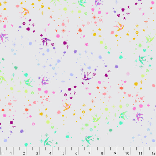 Fairy Dust Whisper True Colors Tula Pink 100% Quilters Cotton PWTP133 WHISPER Fabric Fetish